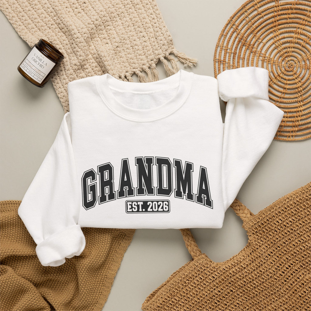 Grandma Est. 2026 crewneck sweatshirt - additional view