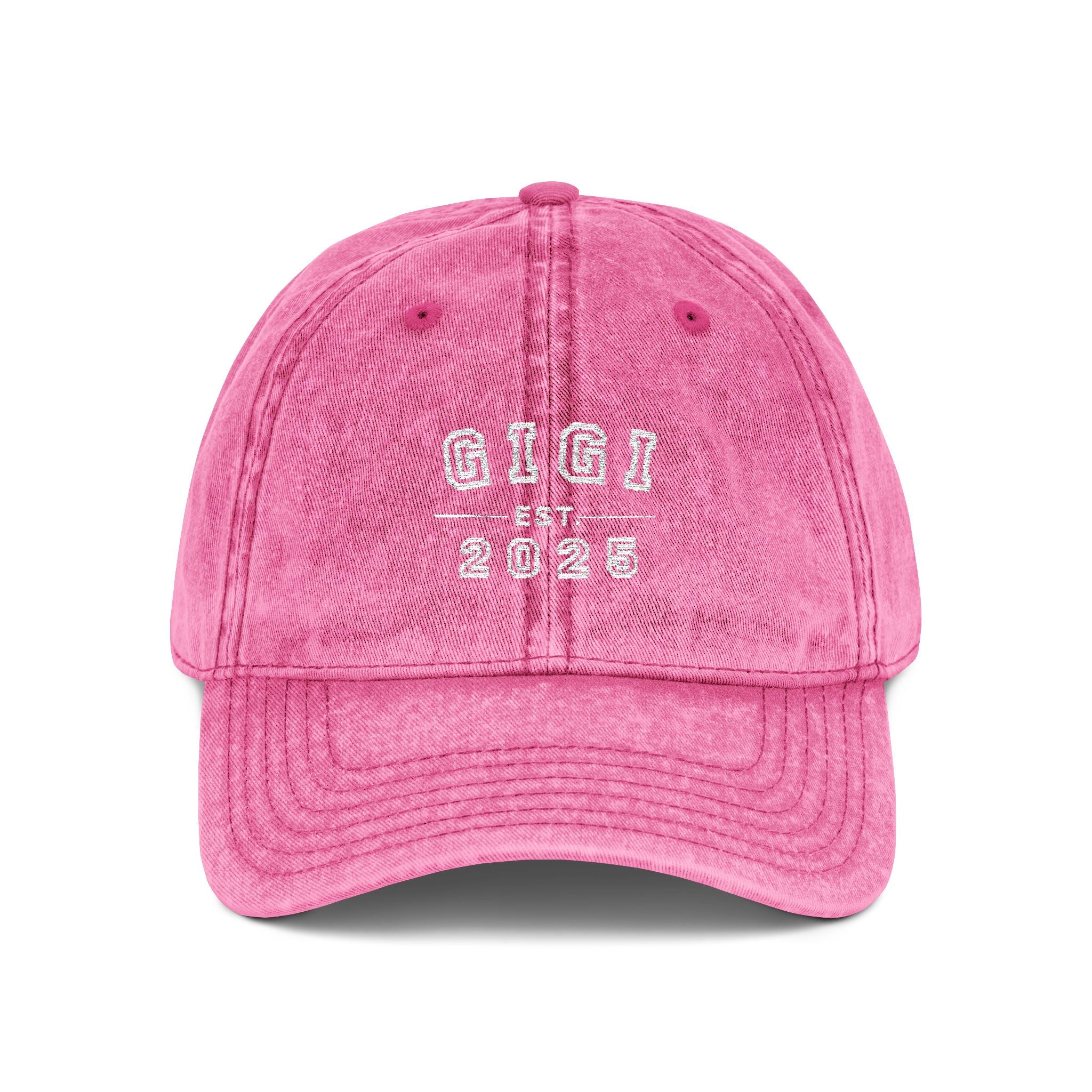 Vintage Embroidered Cap for Gigi