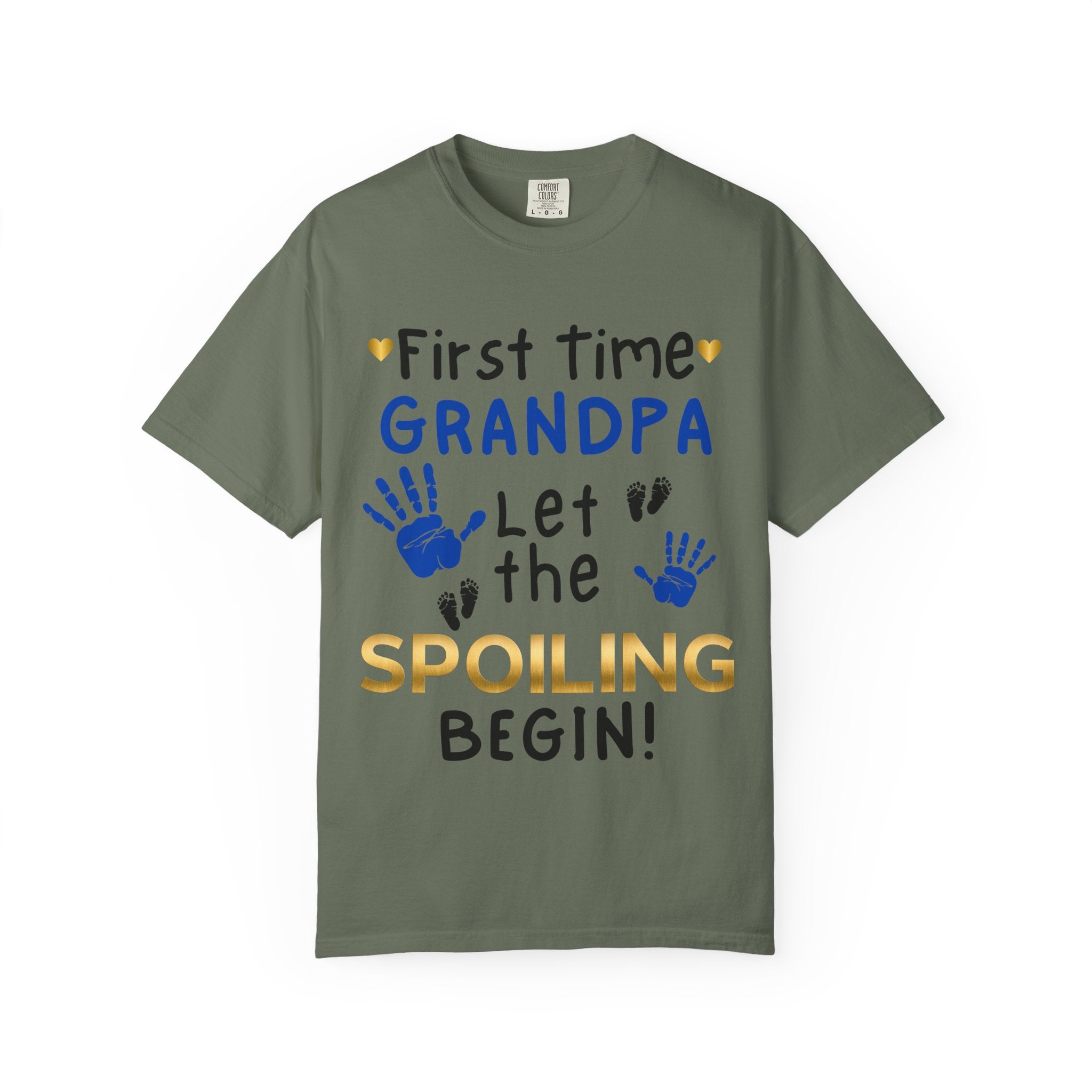 First Time Grandpa – Let the Spoiling Begin! T-Shirt