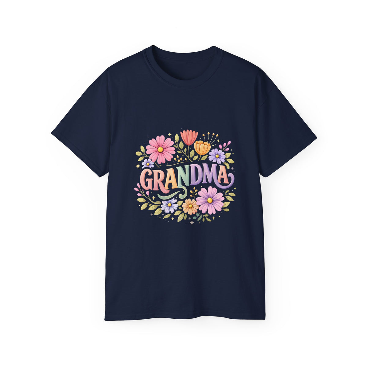 Grandma pastel floral t-shirt - additional view
