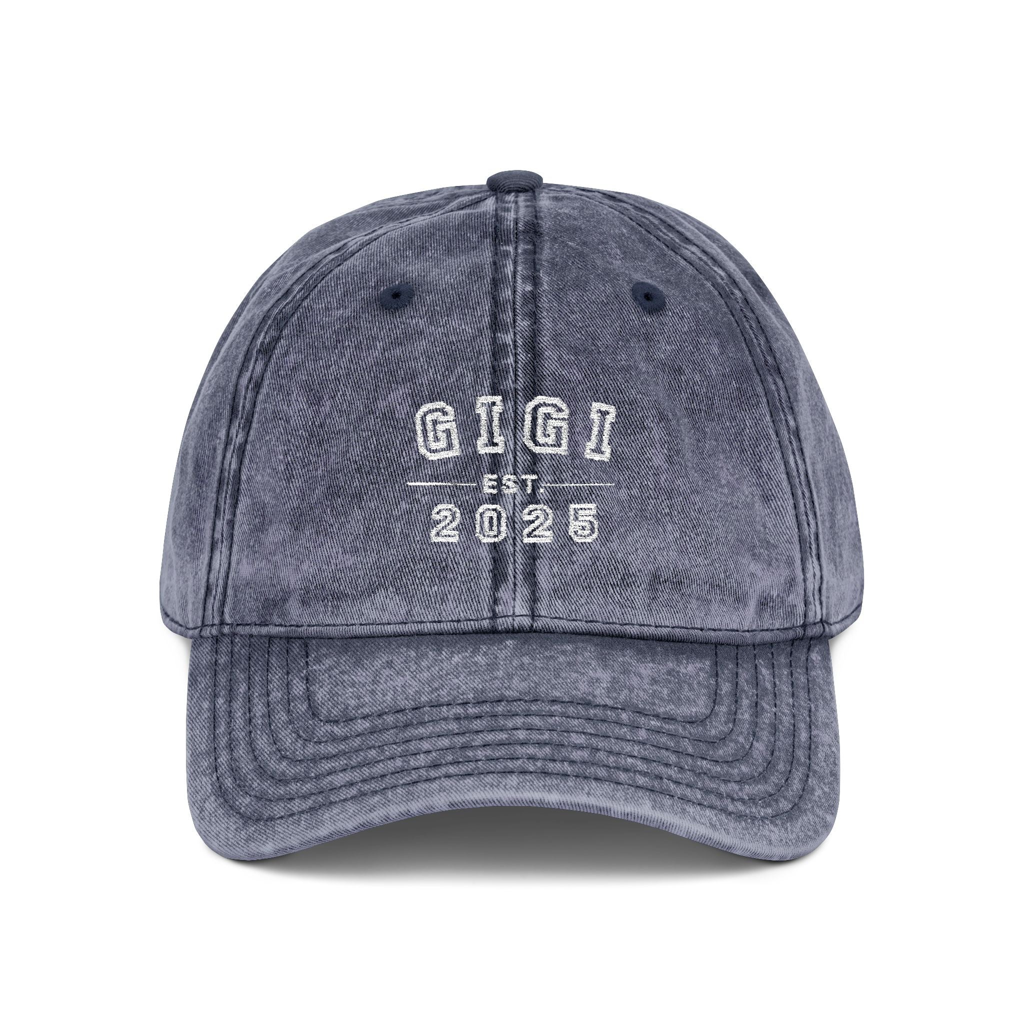 Vintage Embroidered Cap for Gigi