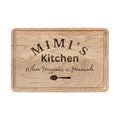 Mimi's Kitchen engraved Cutting Board | personalized wooden serving board