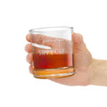 Engraved 'Grandpa's Sippy Cup' Whiskey Glass – 10.5 oz Personalized Rocks Glass