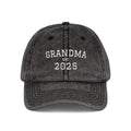 Grandma Embroidered Vintage Cap — Personalized 'EST. [Year]' Dad Hat