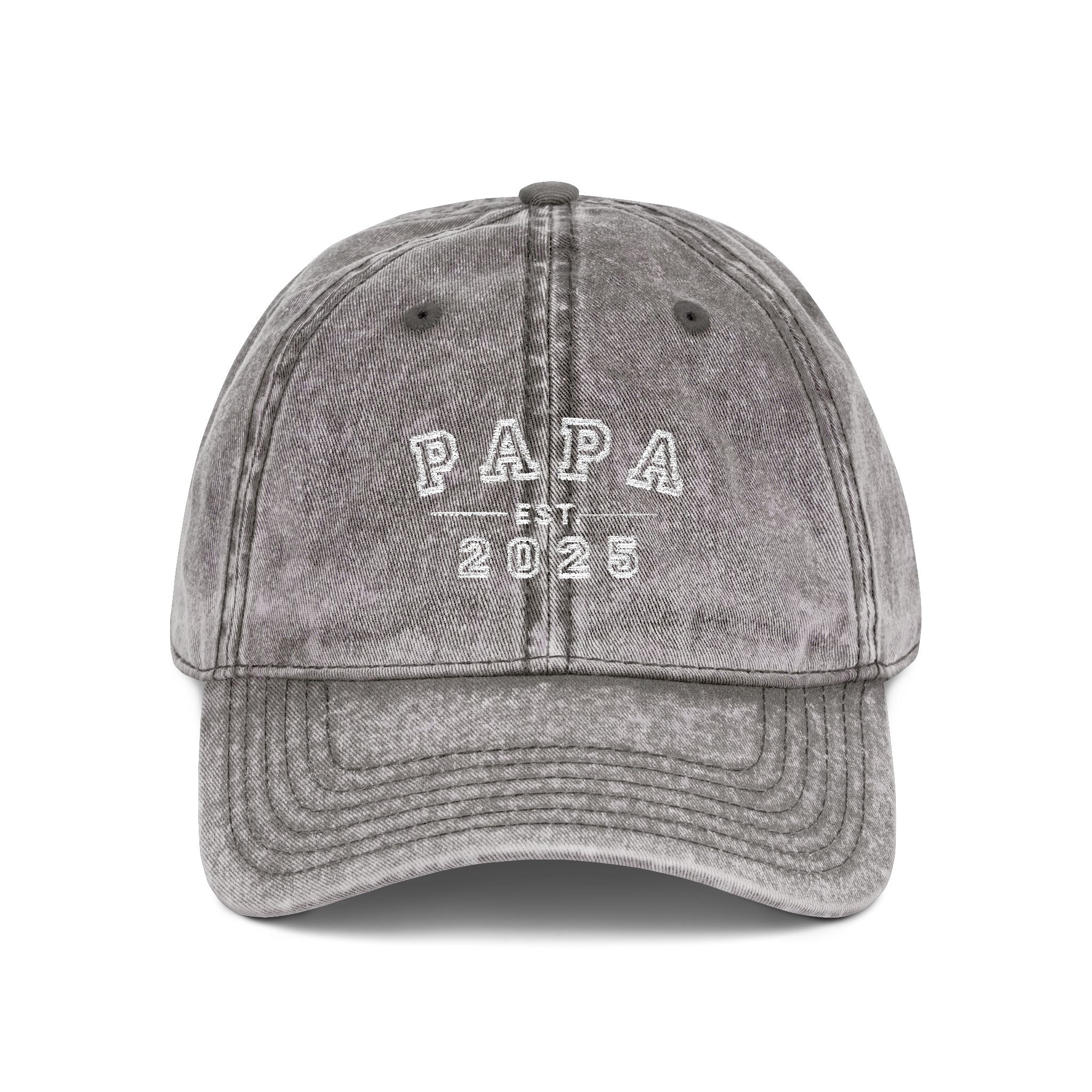 Vintage Embroidered Cap for Papa