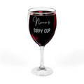 "Nana's Sippy Cup" Personalized Wine Glass