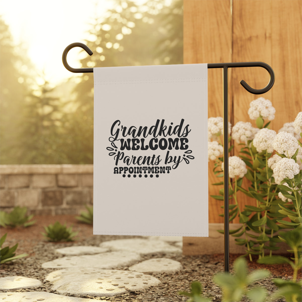 Grandkids Welcome, Parents by Appointment house banner