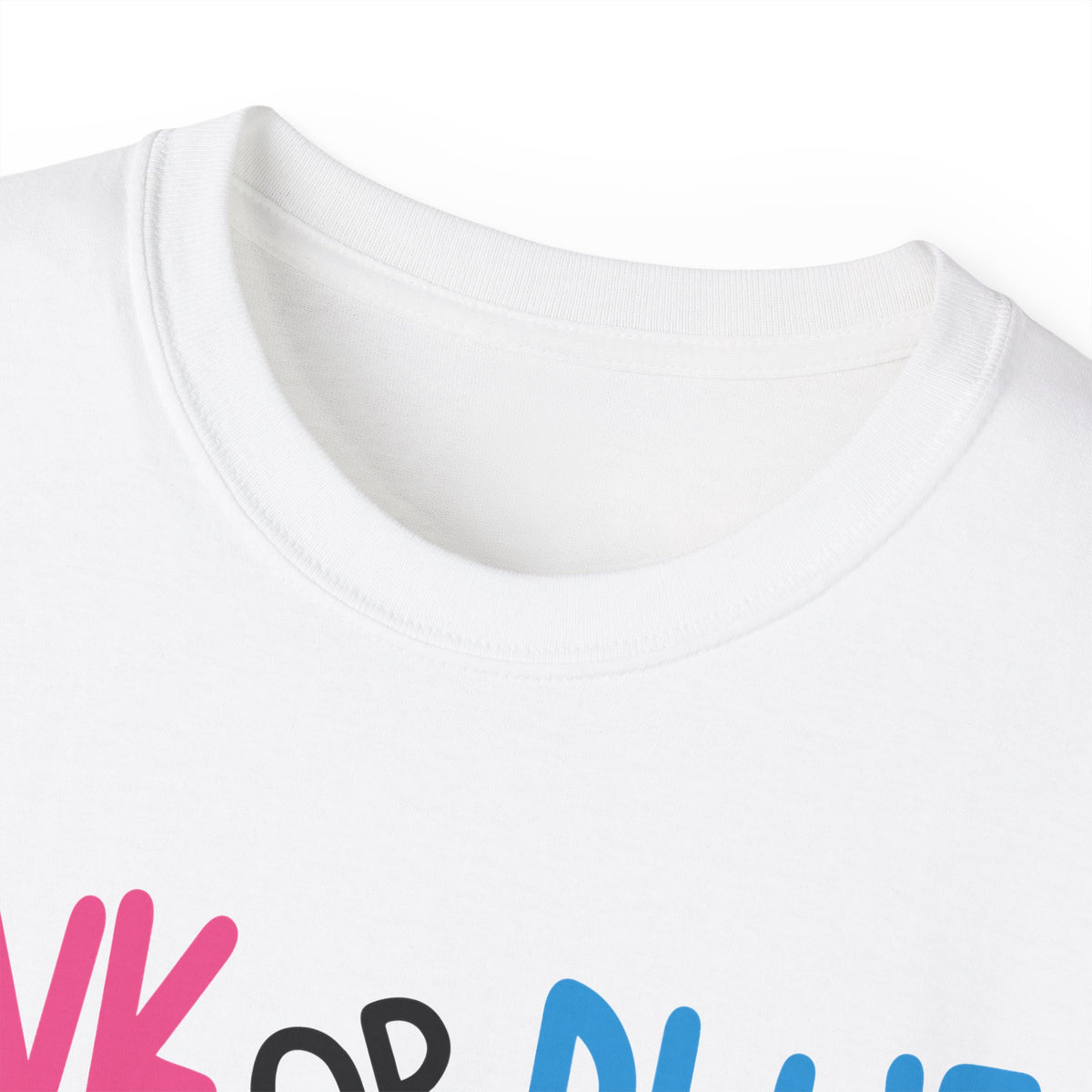 Pink or Blue Grandma Loves You gender reveal t-shirt - additional view