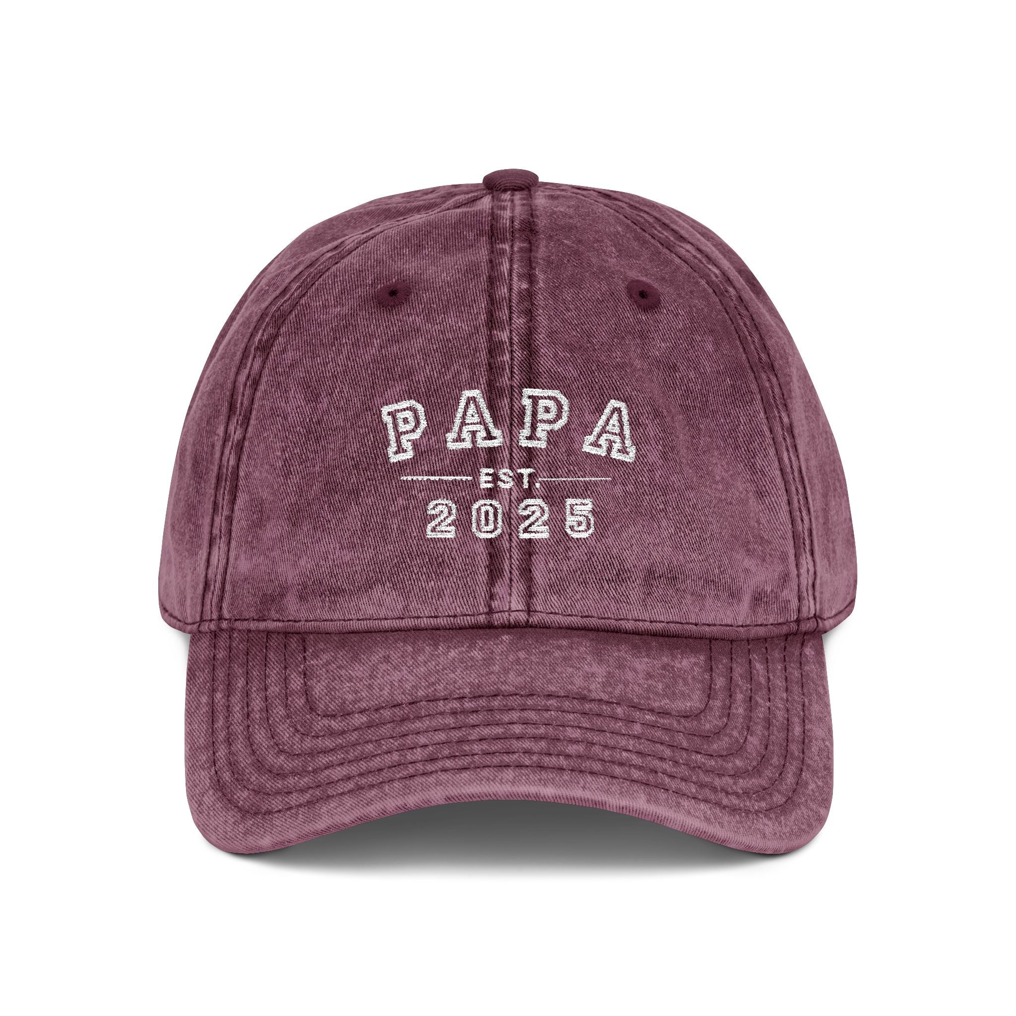 Vintage Embroidered Cap for Papa