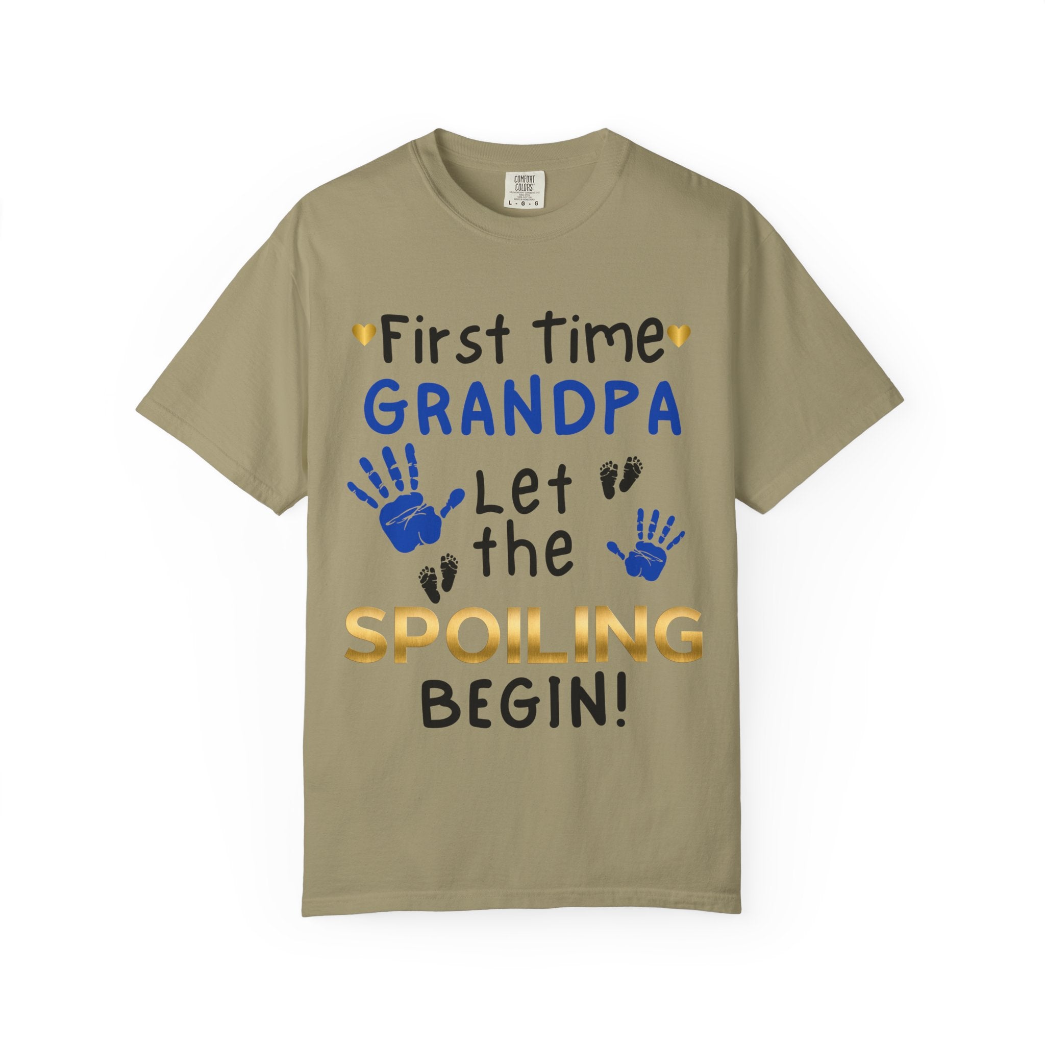 First Time Grandpa – Let the Spoiling Begin! T-Shirt