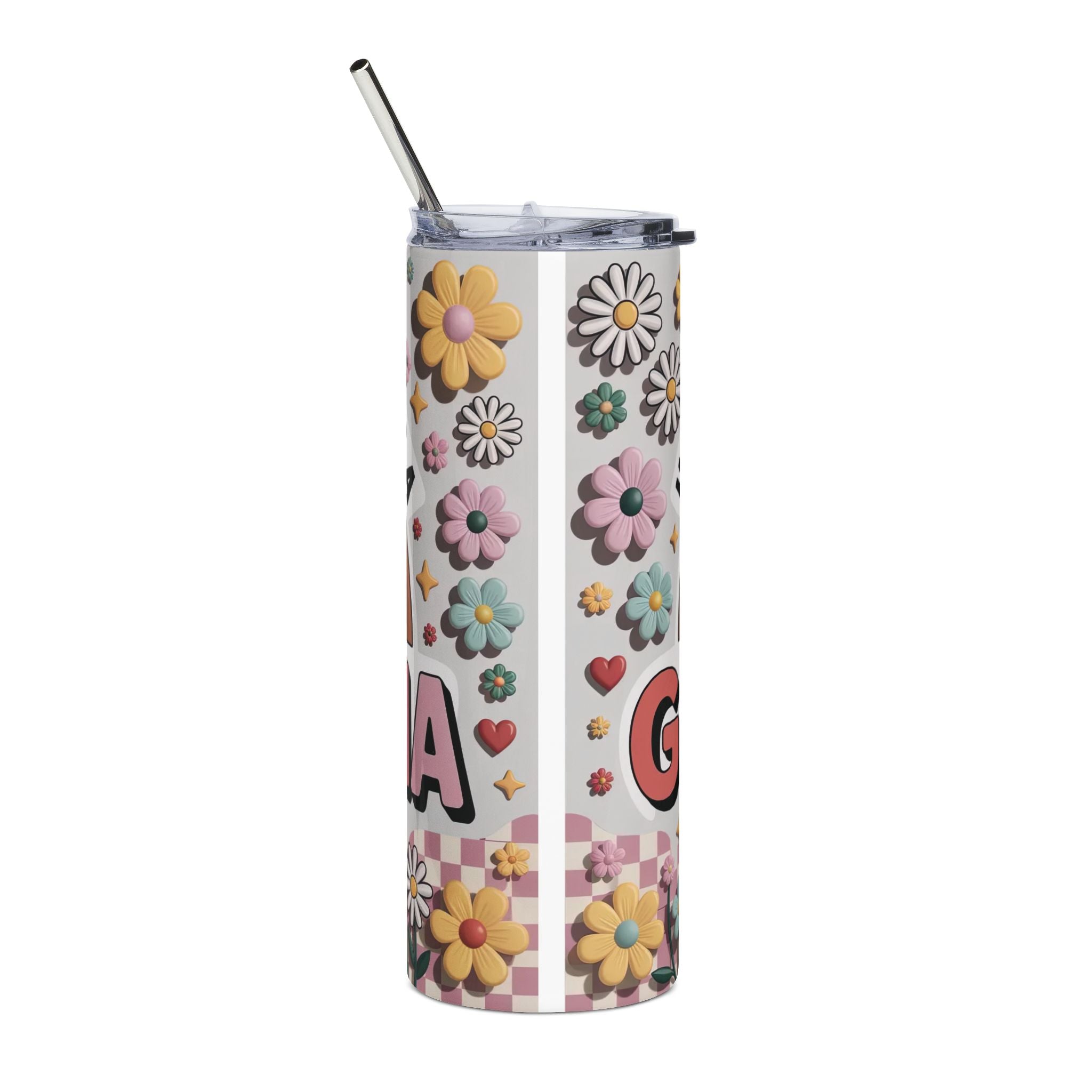 Happiness Is Being a Grandma 20oz Stainless Steel Tumbler