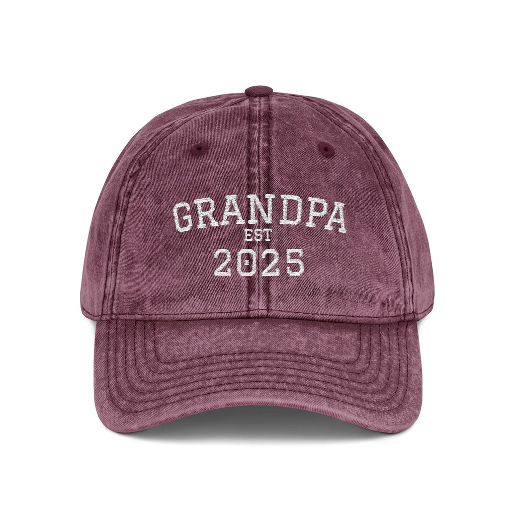 Grandpa embroidered vintage dad hat - additional view