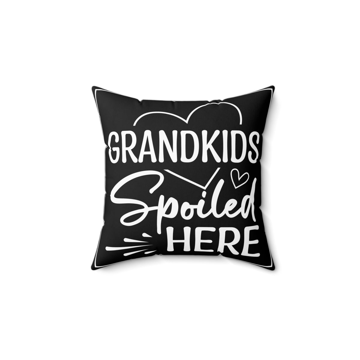 Grandkids Spoiled Here 16 inch pillow - additional view