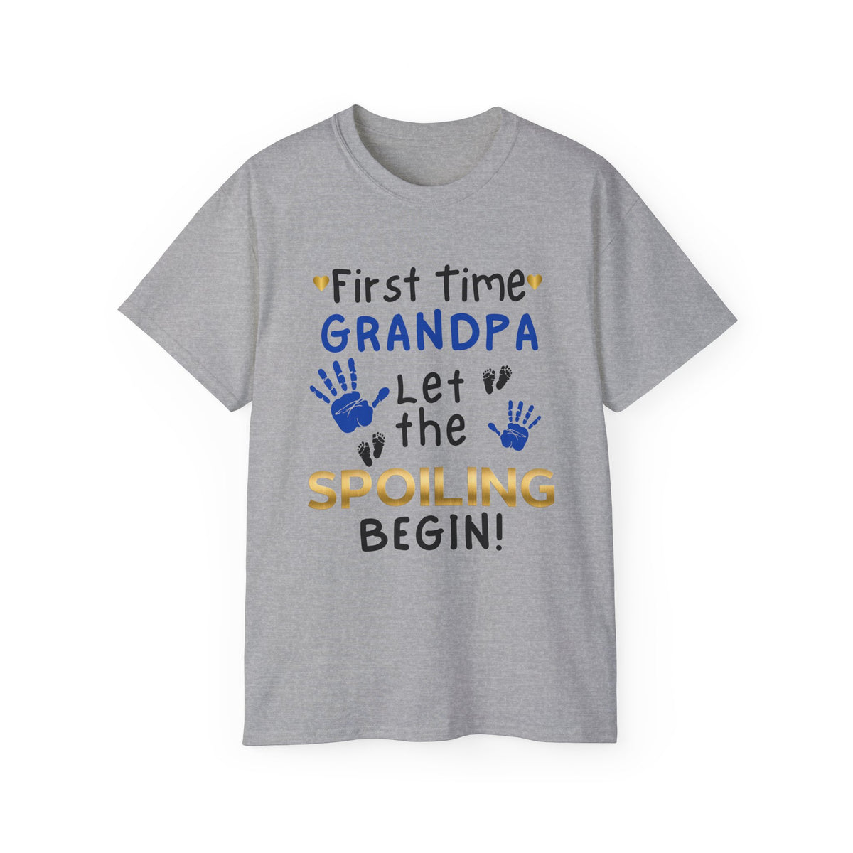 First Time Grandpa Let the Spoiling Begin t-shirt - additional view