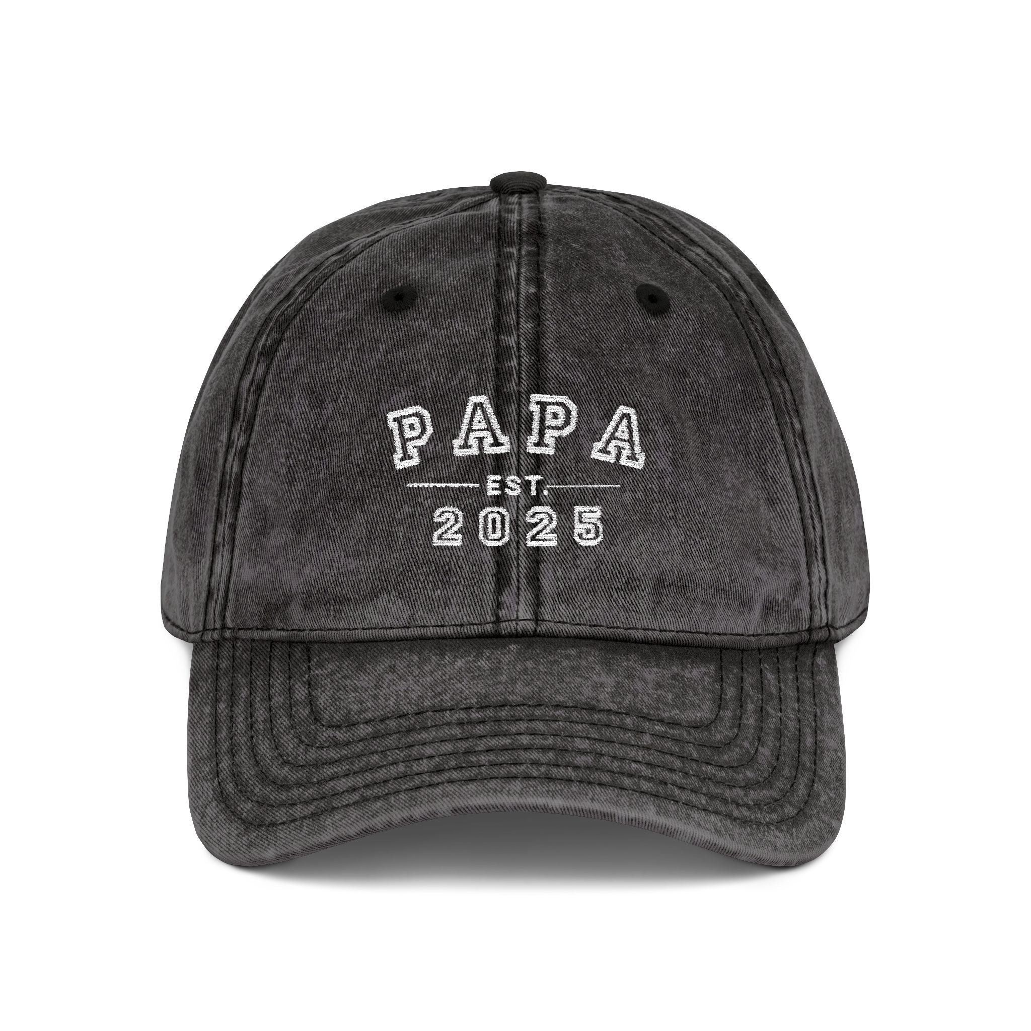 Vintage Embroidered Cap for Papa