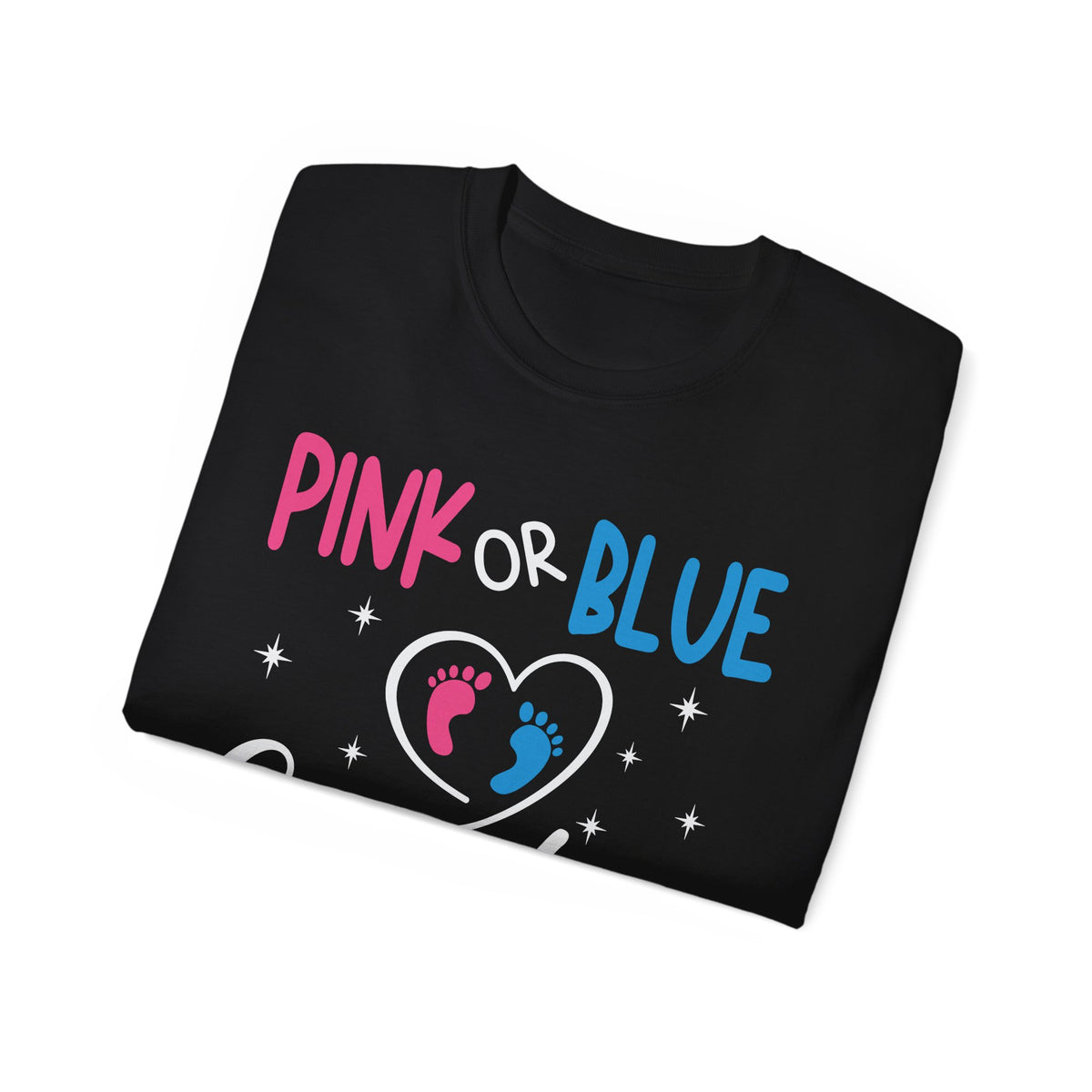 Pink or Blue Grandpa Loves You t-shirt - additional view