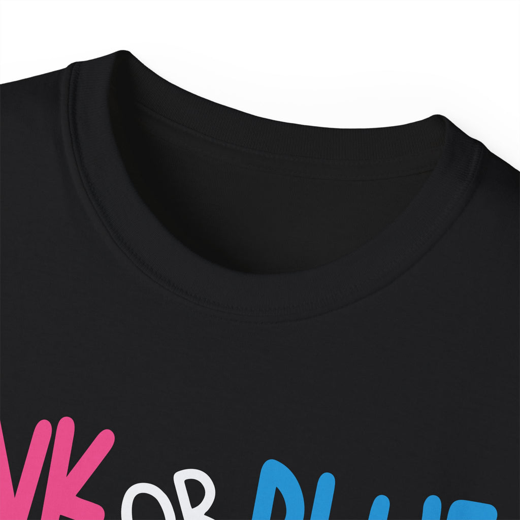 Pink or Blue Grandpa Loves You t-shirt - additional view