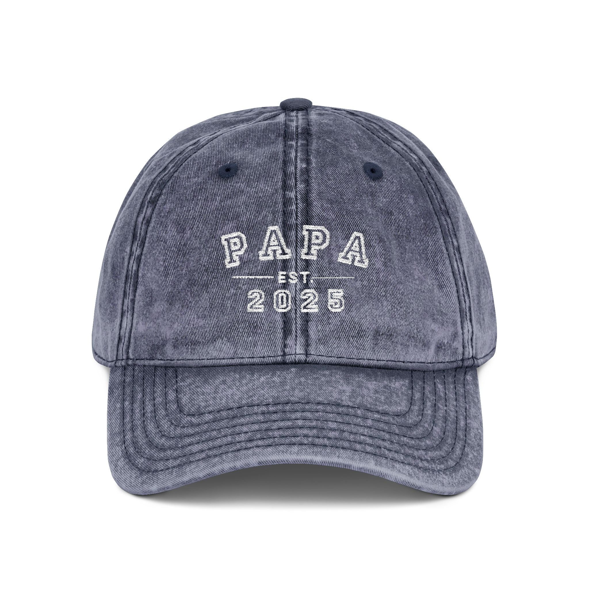 Vintage Embroidered Cap for Papa