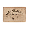 Grandma's Kitchen engraved Cutting Board | personalized wooden serving board