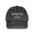 Grandpa Embroidered Vintage Dad Hat — Personalized 'Est. Enter Year' Gift